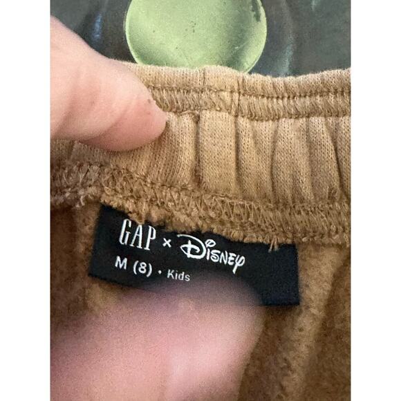 Gap X Disney Kids' Mickey Mouse Logo Jogger Sweatpants Size Medium - Picture 5 of 6
